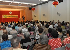 逾200位會員子弟及會員,僑總負責(zé)人參加本屆會員子弟奬學(xué)金頒奬禮