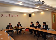 日本中華總商會(huì)拜訪僑總